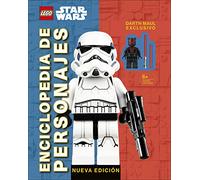 LEGO® Star Wars. Enciclopedia de personajes (nueva edición): (incluye una minifigura exclusiva de Darth Maul)