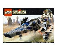 LEGO Star Wars Episode 1 Dark Maul Sith Infiltrator Spaceship Set 7151 (1999)