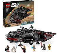 LEGO Star Wars Faucon Millenium sombre, ensemble de vaisseau stellaire, jeu de construction pour enfants, cadeau d'anniversaire pour garçons, filles et fans, jeu d'aventure 75389