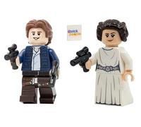 LEGO Star Wars : Figurine Han Solo et Princesse Leia Combo