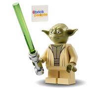 LEGO Figurine Star Wars Yoda avec sabre laser et canne