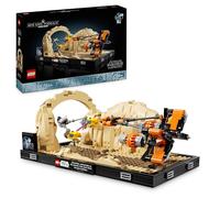 LEGO Star Wars : La Menace Fantôme Diorama de la Course de Podracers de Mos Espa - Maquette à Construire - Set de Collection à Offrir aux Adultes - Inclut Le Podracer d’Anakin Skywalker 75380