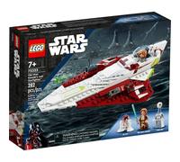LEGO Star Wars Le Chasseur Jedi d’Obi-Wan Kenobi : Jeu de Construction Star Wars avec Minifigurine Taun We, Figurine Droïde, Sabre Laser, Cadeau Enfants, Filles et Garçons dès 7 Ans 75333