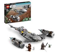 LEGO Star Wars Le Chasseur N-1 du Mandalorien 75325 | Jeu de construction pour garçon dès 9 ans, maquette de vaisseau spatial, minifigurine de Grogu, idée de cadeau, 412 pièces