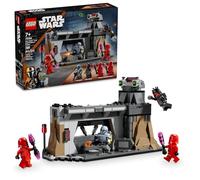 LEGO Star Wars : Le Mandalorien Paz Vizsla et Moff Gideon Battle, ensemble de construction amusant pour enfants, jouet Star Wars à collectionner avec 4 figurines, cadeau d'anniversaire Star Wars pour