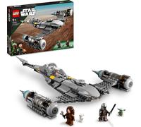 LEGO Star Wars Le N-1 Starfighter du Mandalorien du Livre de Boba Fett, vaisseau spatial jouet à construire, set de 4 personnages y compris la figurine de bébé Yoda 75325