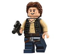 LEGO® Star Wars Minifigure from Death Star - Han Solo Wavy Hair with Blaster