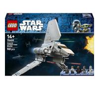 LEGO Star Wars Navette impériale de Classe Lambda 75459 | Jouet pour ado dès 14 ans, 5 minifigurines dont Moff Gideon, maquette de vaisseau, sabre noir, idée cadeau, 961 pièces