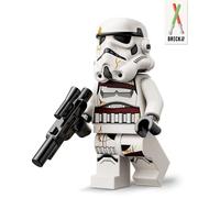 Lego Star Wars Nighttrooper Ensemble figurine avec pistolet blaster et casque - Alternative au Battle Pack, mini figurines, Trooper de nuit impérial #1