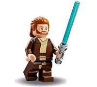 LEGO Star Wars : OBI Wan Kenobi Mini figurine avec sabre laser et cape noire
