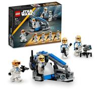LEGO® Star Wars 75359 Pack de Combat des Clone Troopers de la 332e Compagnie d’Ahsoka, Jouet avec Véhicule Speeder