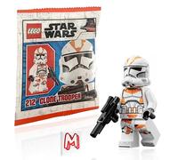 LEGO Star Wars Revenge of The Sith Minifigure - Clone Trooper 212th Attack Battalion (Phase 2) avec taches de saleté et blaster 75337