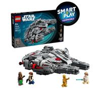 LEGO Star Wars 75426 Smart Play : Faucon Millenium - Set Compatible - Jouet Interactif - Maquette avec 4 Smart Tags & 4 Minifigurines - Idée Cadeau dès 9 Ans pour Garçon, Fille ou Fan Adulte