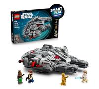 LEGO Star Wars 75426 Smart Play : Faucon Millenium - Set Compatible - Jouet Interactif - Maquette avec 4 Smart Tags & 4 Minifigurines - Idée Cadeau dès 9 Ans pour Garçon, Fille ou Fan Adulte