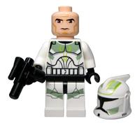 LEGO Star Wars - Soldat Clone avec Blaster (du Jeu 7913), Couleur Blanc et Vert