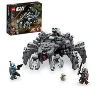 LEGO Star Wars Spider Tank 75361, Building Toy Mech from The Mandalorian Season 3, Includes The Mandalorian with Darksaber, Bo-Katan, and Grogu 'Baby Yoda' Minifigures, Gift Idea for Kids Ages 9+