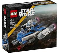 LEGO Star Wars "Star Wars : The Clone Wars" Microchasseur Y-Wing du Capitaine Rex, jouets pour garçons et filles, jouet pour enfant, vaisseau spatial et minifigure, cadeau pour enfant de 6 ans, 75391