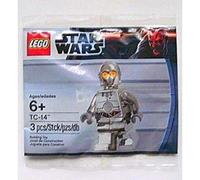 LEGO Star Wars 5000063 TC-14 Promo MiniFigure Silver Chrome Exclusive Limited G
