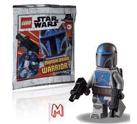 LEGO Star Wars The Clone Wars Mini figurine - Guerrier loyaliste mandalorien avec double blasters (pack aluminium édition limitée), 1 pièce