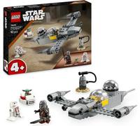 LEGO Star Wars : The Mandalorian 75410 Le chasseur N-1 de Mando et Grogu - Jeu des 4 ans