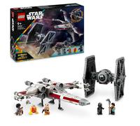 LEGO Star Wars TIE Fighter & X-Wing Mash-up Set, Starfighter Building Toy 9 Plus