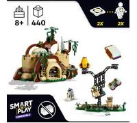 LEGO®Star Wars TM 75422 SMART Play™ : la hutte de Yoda et l’entraînement Jedi