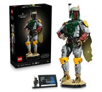 LEGO Star Wars 75455 Le Retour du Jedi Boba Fett - Set Adulte - Figurine avec Armure Beskar, Blaster & Minifigurine de Chasseur de Primes - Décoration de Bureau - Cadeau pour Fan du Retour du Jedi