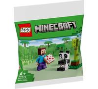 STEVE +BEBE PANDA MINECR Lego LEG30672