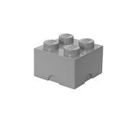 LEGO Storage Brick Brique de rangement grise 4 plots