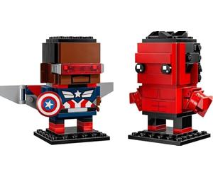 Lego Super Heroes 40668 Captain America & Red Hulk - Jeu de Construction pour Enfants et collectionneurs à partir de 10 Ans, 202 pièces