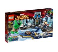 LEGO Super Heroes - 6868 - Jeu de Construction - L'Évasion en Héliporteur de Hulk