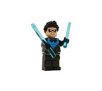 LEGO Super Heroes: Batman III MiniFigure - NightWing (Blue, 2016) From Set 30606 by LEGO