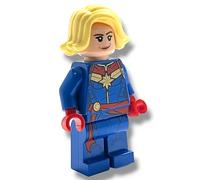 LEGO Super Heroes Captain Marvel Figurine cheveux jaunes de 76152 (emballée)