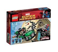 LEGO Super Heroes - Marvel - 76004 - Jeu de Construction - La Poursuite en Moto-Araignée - Spider-Man