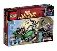 LEGO® Super Heroes Marvel 76004 SpiderMan: La poursuite en motoaraignée G