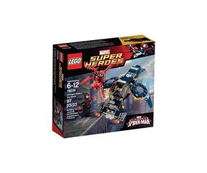 Lego Super Heroes- Marvel - 76036 - Jeu De Construction - L'attaque Aérienne De Carnage Contre Le Shield