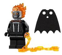 LEGO Super-héros : Ghost Rider (Marvel) figurine action de super-héros avec chaîne et cape noire bonus