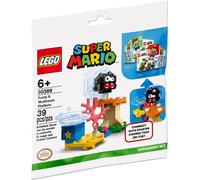 Lego Super Mario - Ensemble D'extension Fuzzy Et Plateforme Champignon (Polybag) - 30389