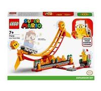 LEGO Super Mario 71416 Ensemble d'Extension Le Manège de la Vague de Lave, avec Figurines Frère Pyro et Bulle de Lave, Jouet à Combiner avec Pack de Démarrage