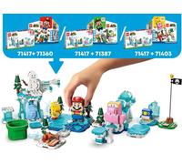 LEGO Super Mario 71417 Ensemble d’Extension L'Aventure dans la Neige de Morsinet, Jouet pour Enfants à Combiner avec Pack de Démarrage, et Figurines Congélo