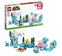 LEGO Super Mario 71417 Ensemble d’Extension L'Aventure dans la Neige de Morsinet, Jouet pour Enfants à Combiner avec Pack de Démarrage, et Figurines Congélo