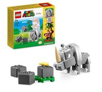 LEGO® Super Mario 71420 Ensemble d'Extension Rambi le Rhinocéros, Jouet à Combiner avec un Pack de démarrage