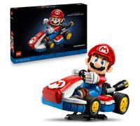 LEGO Mario Kart - Mario Et Kart Standard - Figurine Collector De Personnage Nintendo - Maquette De Voiture à Construire pour Fans De Jeux Vidéo - Cadeau pour Adulte 72037