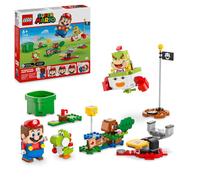 LEGO Super Mario Adventures with Interactive Mario, Bowser Jr.’s Clown Car Vehic