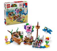 LEGO Super Mario Ensemble d'Extension Aventure dans l'Épave Engloutie avec Dorrie, Jouet pour Garçons, Filles et Enfants Dès 7 Ans, Figurines de Cheep Cheep et Bloups, Cadeau pour Gamers 71432