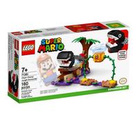 LEGO Ensemble d'extension Super Mario 71381 – La Rencontre de Chomp dans la Jungle – avec Bramball