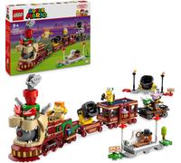 LEGO Super Mario Le train rapide de Bowser, set de jeu d'aventure pour enfants avec frère marteau, 2 Goombas et 2 Parapoints, cadeau Nintendo pour garçons, filles et gamers 71437