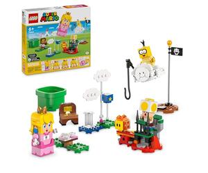 LEGO Super Mario Les Aventures de LEGO Peach Interactive 71441 | Jeu de construction pour fille dès 6 ans, set de princesse, Toad jaune, cadeau Nintendo pour fan de jeux vidéo, 208 pièces