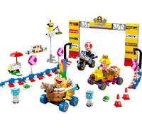 LEGO Super Mario : Mario Kart - Baby Peach et Grand Prix, jouet pour bébé à construire avec 4 personnages Nintendo et 4 véhicules, idée cadeau pour garçon et fille de 8 ans, 72036
