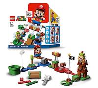 LEGO Super Mario Pack de Démarrage Les Aventures de Mario, Jouet de Construction avec Figurine Interactive de Bowser - Idée Cadeau pour Enfants dès 6 Ans Garçons et Filles Fans de Jeux Vidéo 71360
